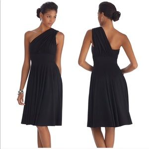 WHITE HOUSE BLACK MARKET convertible dress